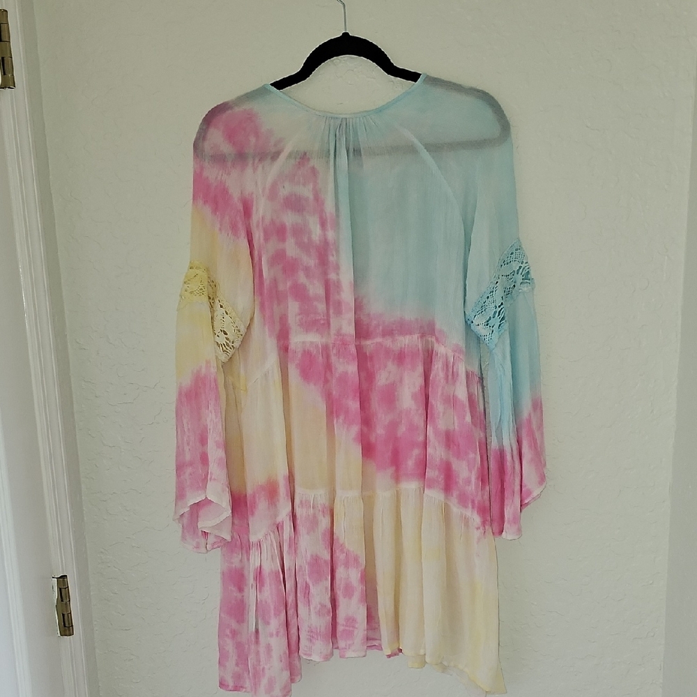 Tie-Dye Dress/Beach Cover-up - Picture 12 of 17